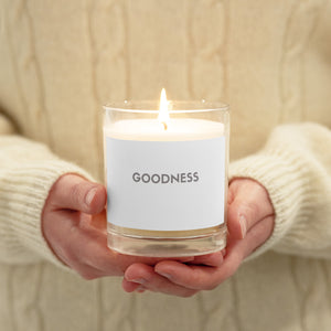 Goodness Glass Jar Soy Wax Candle